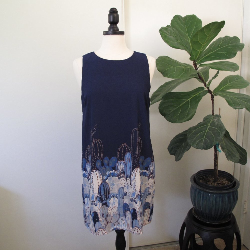 WEST MOON Boho Desert Cactus Dress